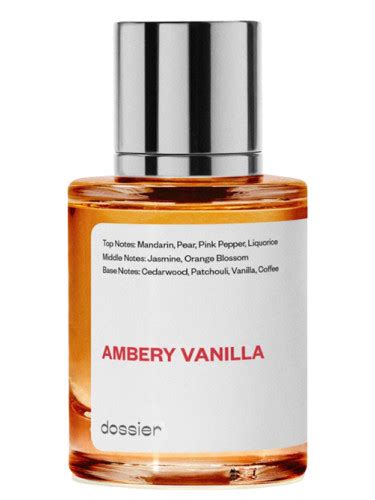 dossier ambery vanilla review.